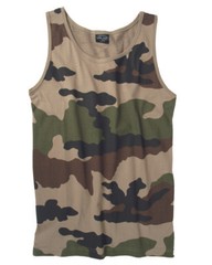 Miltec Tank Top Cotton Camo CCE Size M