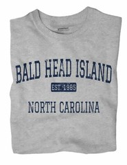 Bald Head Island North Carolina NC T-Shirt EST