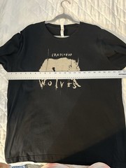 Candlebox “Wolves” 2022 Concert Tour Shirt XL Black Bella + Canvas 2-Sided