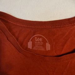 Vintage Lee Red Tiger 3XL Graphic Logo T-Shirt Crew Neck Short Sleeve Tagless