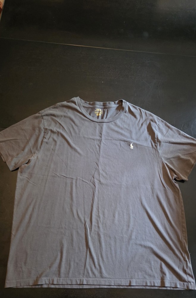 Polo Ralph Lauren Men’s Classic Big & Tall 2X Dark Gray Classic T-Shirt
