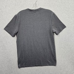 Quiksilver Men Shirt Small Gray Logo Everyday Crew Tee Polyester Spandex NWT