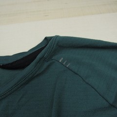 Lululemon Shirt Mens Extra Large Green Long Curved Hem Tech Performance Stretch