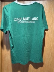 Helmut Lang Limited Edition Taxi T-shirt Green Small Short Sleeve
