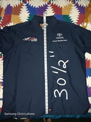 Doosan Pit Crew Work Shirt, XXL & adjustable hook & loop Strap Hat