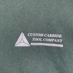 Vintage 90s Single Stitch T-Shirt Men’s Medium Custom Carbide Tool Company