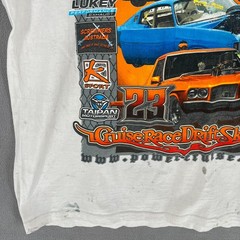 Vintage Sydney Powercruise Shirt Mens Small White 2010 Crew Car Racing Drift