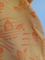 Vintage Adidas All Over Print Trefoil Logo T-shirt Mens Large AOP Colorful Beach