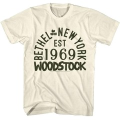 Woodstock Bethel New York 1969 Men’s T Shirt Vintage Hippie Music Festival