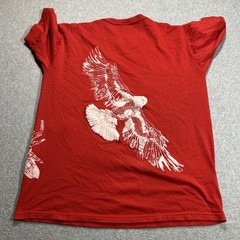 VTG 80s Russell Athletic Eagle AOP Graphic FOE Shirt – Mens Medium M