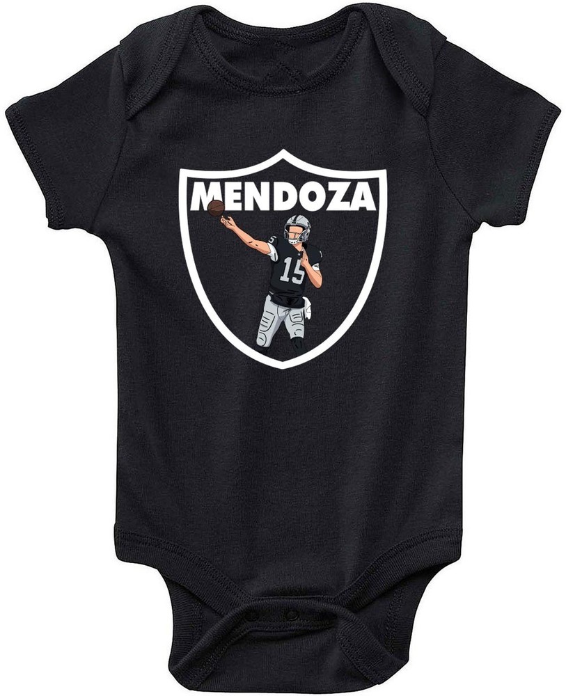 Fernando Mendoza Raiders Logo Creeper Romper One Piece BABY