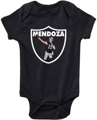 Fernando Mendoza Raiders Logo Creeper Romper One Piece BABY
