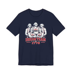 SALE ! Founding Fathers America 250 T-Shirt Funny Patriotic 1776 USA History Tee