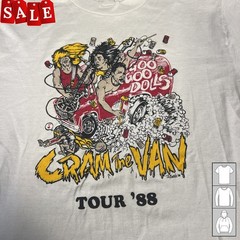Goo Goo Dolls 1988 Cram The Van ‘ Gift For Fans Unisex S-5XL Shirt SS148