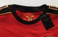 Men’s Bucheli Cotton T Shirt,Italian Style,Slim Fit,Stretch M…..A3.A
