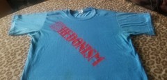 HEDONISM TEE SHIRT 70S NEGRIL BEACH VILLAGE COOL SOFT THIN SHIRT ALMOST SEE THRU
