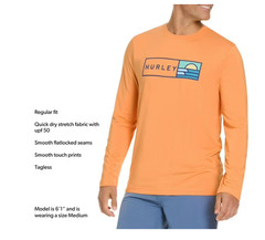 Hurley Mens’sHybrid Stretch UV Tee, Asst colors & Sizes