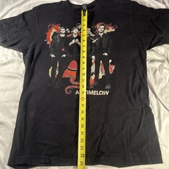 All Time Low Shirt Indie Emo Band Large 2000s