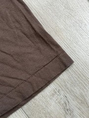 Vintage 90s BVD Blank Single-Stitch T-Shirt XL USA Brown Grunge Punk Rock Tee