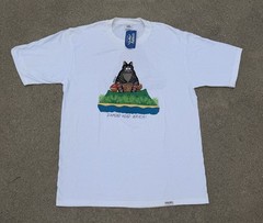 Vintage 90s B Kilban Diamond Head Waikiki Cat T-Shirt NWT Crazy Shirt Hawaii XL