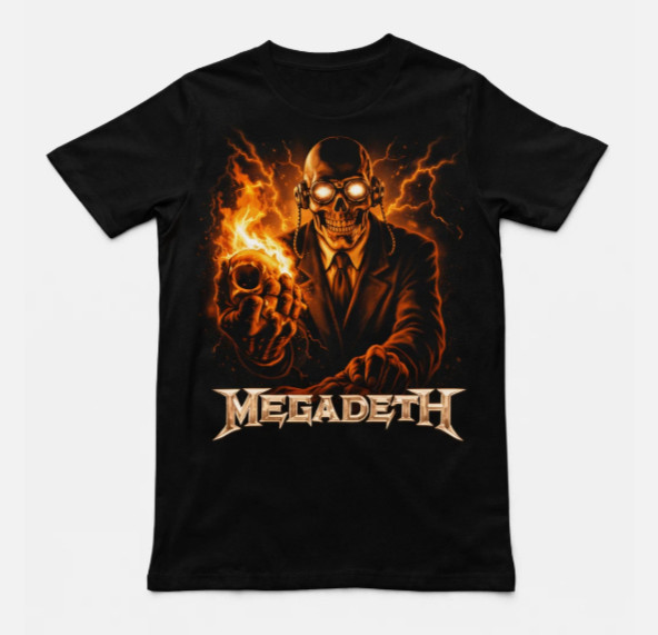 Vintage Thrash Metal Logo Concert Style Retro Music Gift Graphic Unisex T-shirt