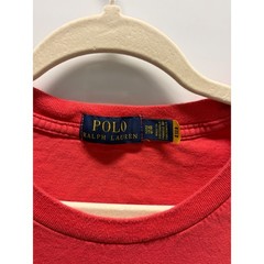 Polo Ralph Lauren T-Shirt Mens 2XB Red Good Spellout Graphic Short Sleeve Tee