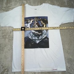 Diamond Supply Co. Virgin Mary Graphic White Crewneck Men’s Street T-Shirt Sz L