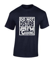 DO NOT DISTURB I’M GAMING MENS T SHIRT COOL PC GAMER CLOTHING GIFT IDEA TOP