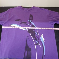 Nike Air Jordan T-Shirt Mens Size XL Purple Jumpman Retro Colorblock Graphic 90s