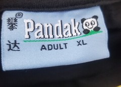 Vintage Pandak Xi’an Qin Warriors T-Shirt Terracotta Army Black XL