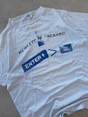 Vintage 70’s PC Hewlett Packard Shoreline Sportswear Light Blue T-shirt