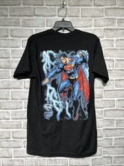 DC Comics Superman Lightning Graphic Men’s T-Shirt Size Medium Black
