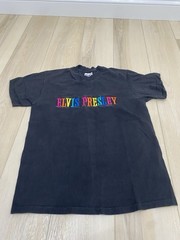 Vintage Elvis Presley 1994 Embroidered T Shirt Made In The USA Single Stitch Med