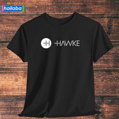 Hawke Optics Guns Firearms Logo Black/Navy/Grey/White/Orange T-Shirt S-5XL
