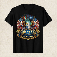 250th Anniversary USA 250 Year America Patriotic 4th of July T-Shirt