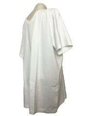 GEORGE White Short Sleeve V-Neck Tee Shirt Sz. 2XL*