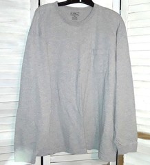 LL Bean Men’s Tee Size XXL Long Sleeve Base Layer Stained