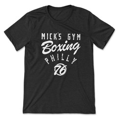 Micks Gym Boxing Philly 1976 Shirt Rocky Inspired Training Vintage Fight Tee