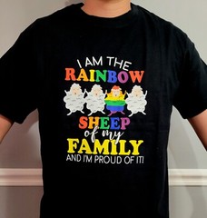 High Quality T-Shirt 100% Cotton, Spandex. Anti-Wrinkle, Anti-Pilling (GAY)