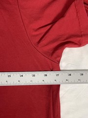 Hudson Outerwear Shirt Mens 4XL Red Gold Studded Money Symbol Graphic Tee