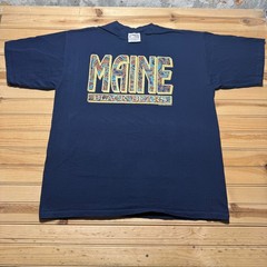 Vintage 1992 University Of Maine Black Bears College Paisley Boho T-Shirt – XL