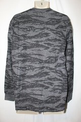 mens ecko unltd thermal shirt M nwt black marled camo