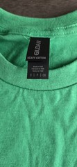 Gildan G500 Unisex Heavy Cotton T-Shirt in Irish Green Size Small