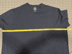 StrongSize Premium XL Sportswear Navy Short Sleeve Longer Length T-shirt -5XL