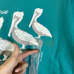 Vtg Dana Point California 90s T Shirt Single Stitch XL Puff Print Distress Beach
