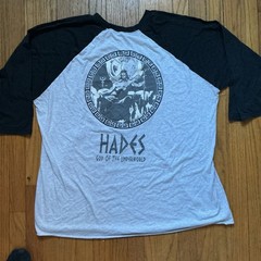 Iron Gods Titan Series Workout Shirt Mens 3XL Weight Training Bodybuilding Hades
