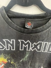 Iron Maiden 100% Cotton Size Medium Made In Bangladesh Super Soft T-Shirt washed