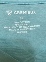 NWT Cremieux size XL blue short sleeve v-neck pullover shirt mens