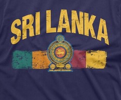 Sri Lanka T-shirt National Patriotic Sri Lankan Tee Shirt Mens Womens Tee