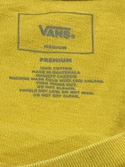 Vans Yellow T-Shirt with Logo On Back& Front Left Chest -Medium